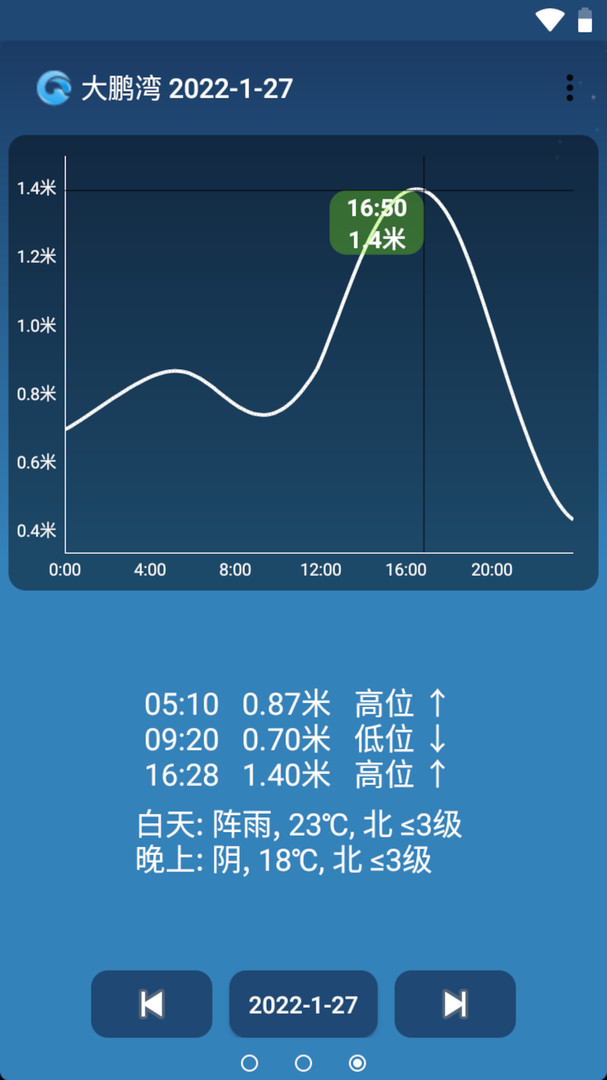 潮汐预报截图3