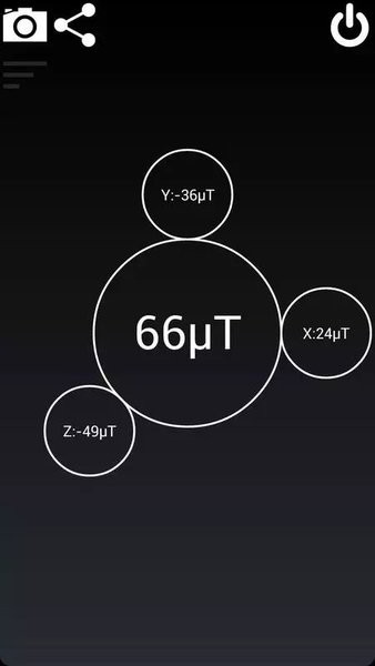 磁场探测器APP截图1