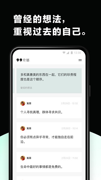 片语