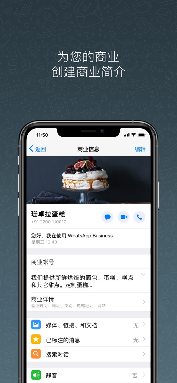 WhatsAppBusiness截图1