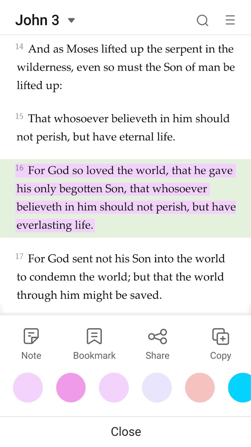 King James Bible截图6