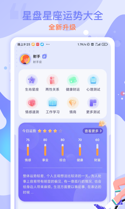 星盘星座运势大全截图2