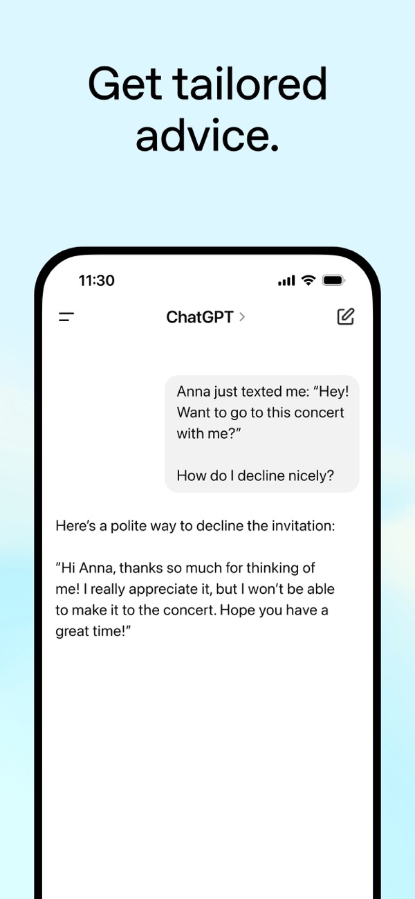 chat GPT人工智能截图2