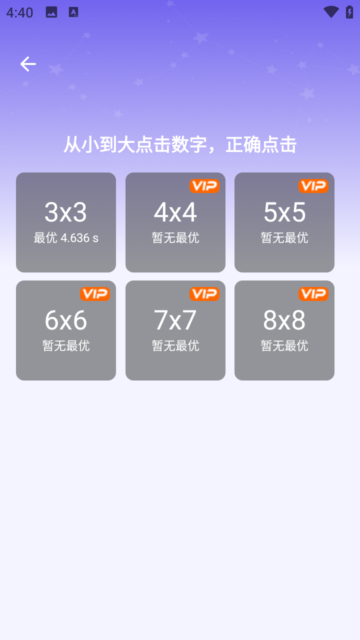 人类基准反应测试