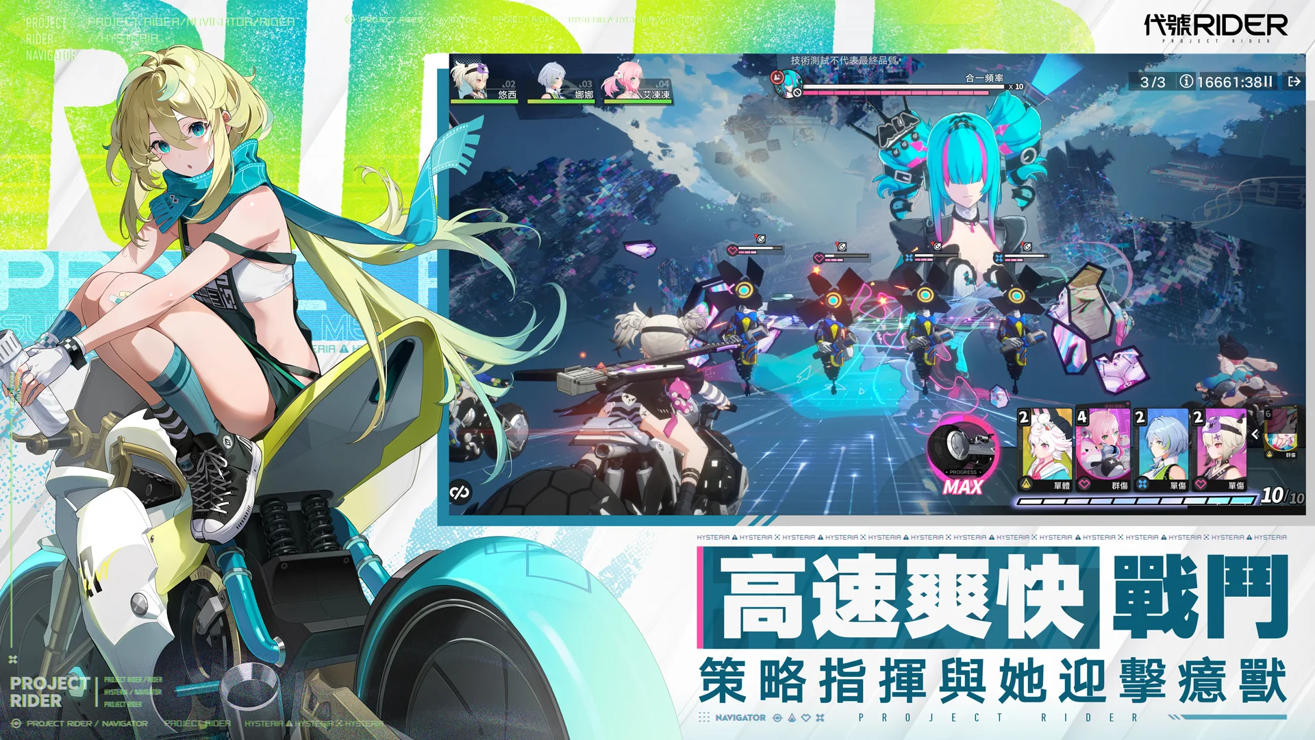 Chasing Kaleidorider截图4