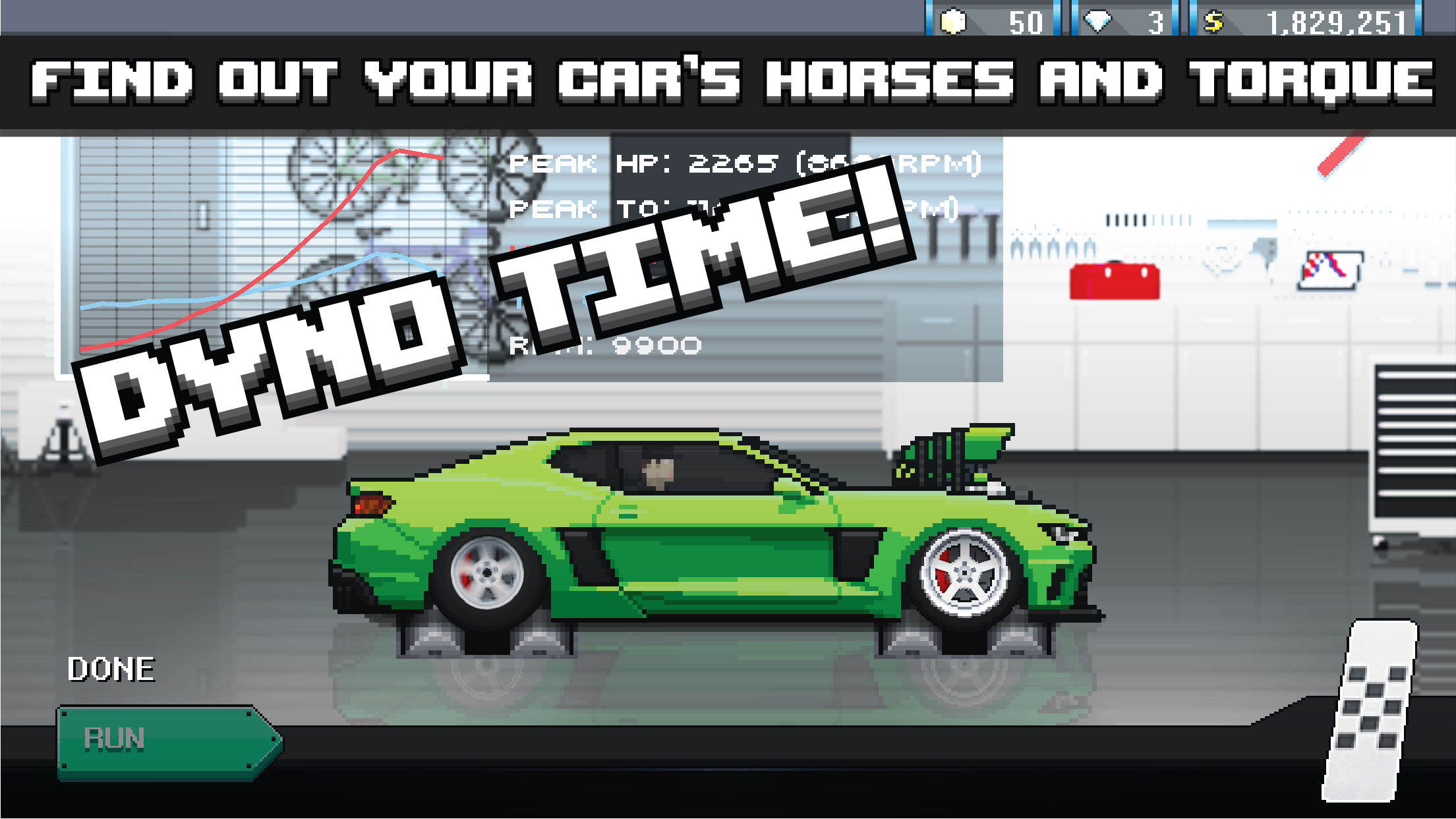 Pixel Car Racer截图2