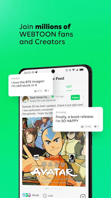 台版webtoon中文官网版截图4