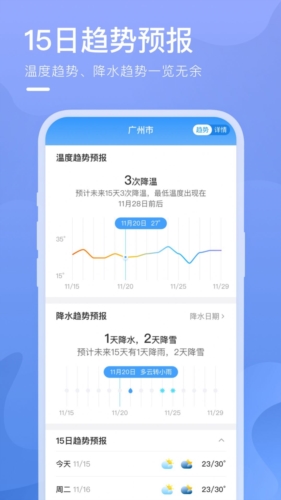 细雨天气截图3