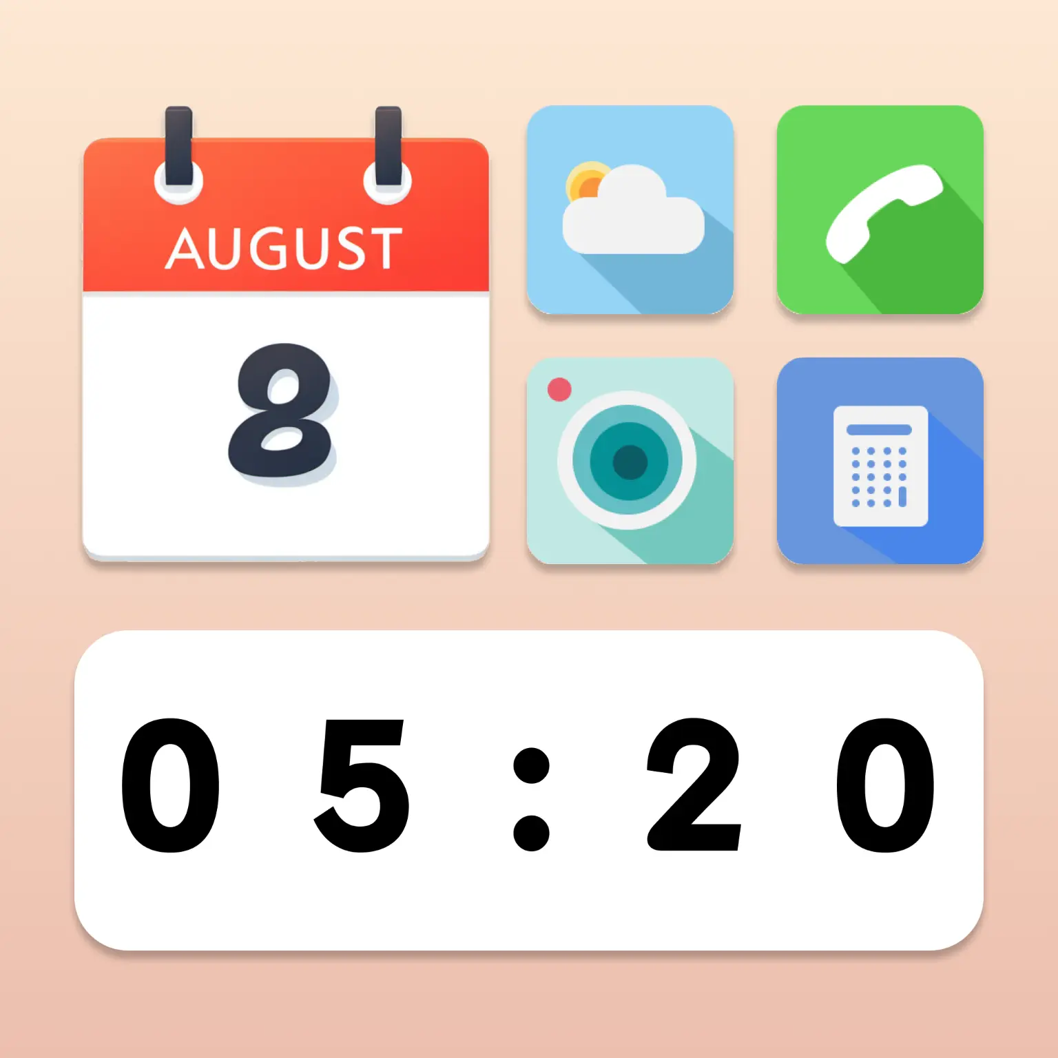 灵动桌面小组件