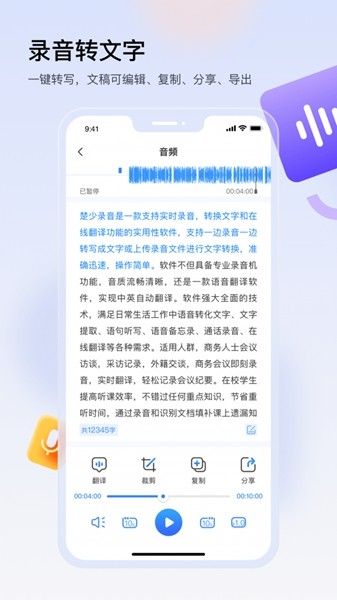 楚少录音app手机版截图2